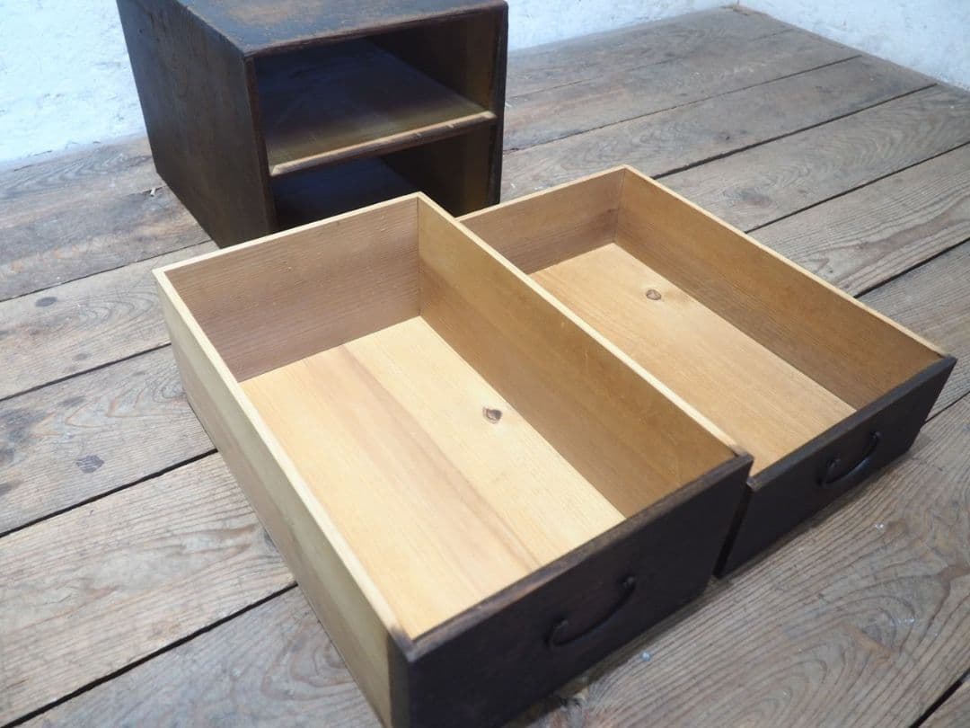 1267 アンティーク 小引き出し 収納棚 ケース 展示台 古家具古道具 レトロ