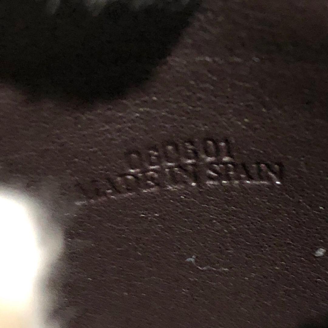 未使用✨ロエベ アナグラムロゴ　レザー　 ケース ダークブラウン