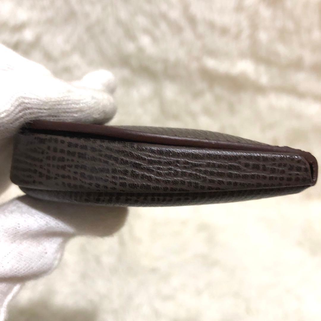 未使用✨ロエベ アナグラムロゴ　レザー　 ケース ダークブラウン