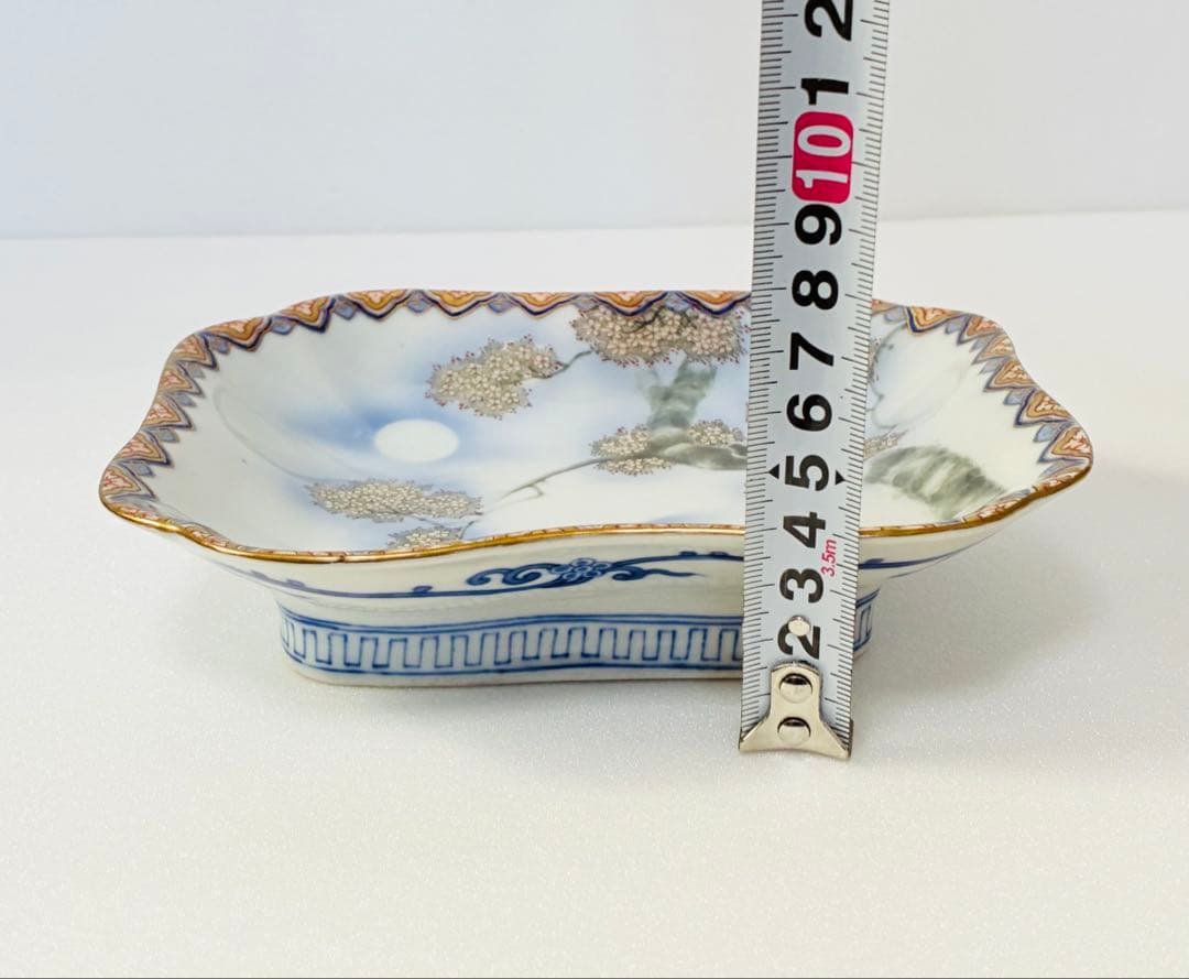 専用 明治末 大正 香蘭社 高級食器 色絵金彩桜樹鮎文 高台皿 - メルカリ
