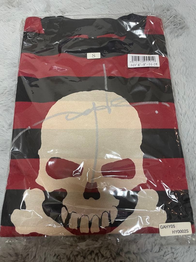 hyde 直筆サイン入り長袖Tシャツ【未開封ワンオーナー品】 hyde 直筆サイン入り長袖Tシャツ【未開封ワンオーナー品】 hyde 直筆