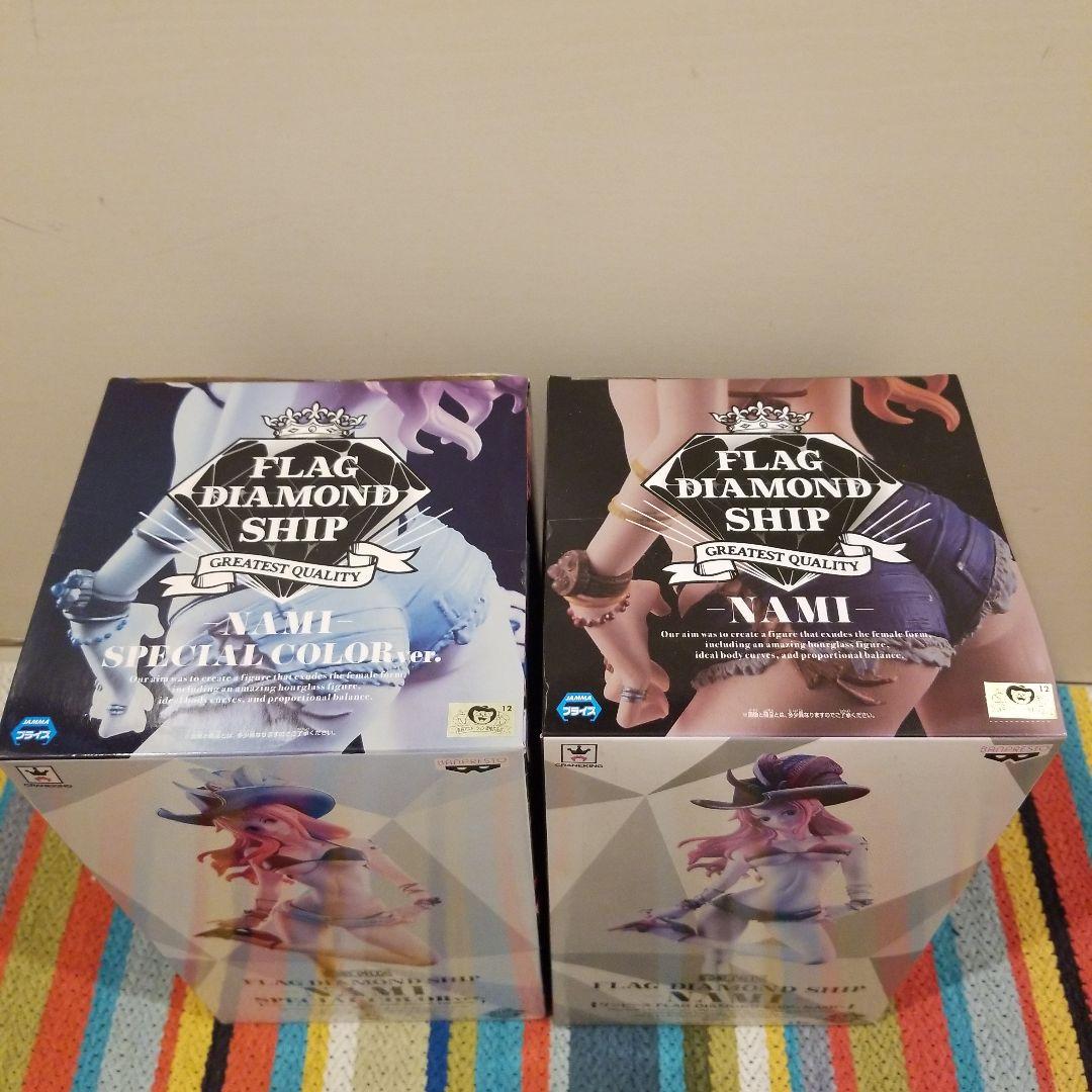 ワンピース FLAG DIAMOND SHIP NAMI ナミ　2個セット