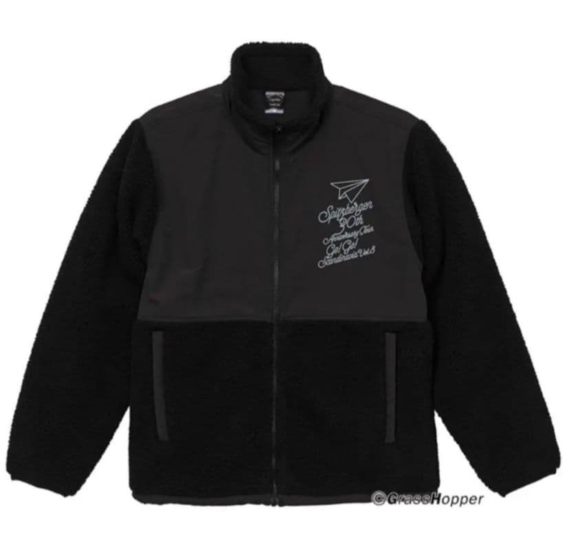 スピッツ　ボアジャケット　ゴースカ8会場限定販売品 スピッツ ボアジャケット ゴースカ8会場限定販売品 スピッツ ボア