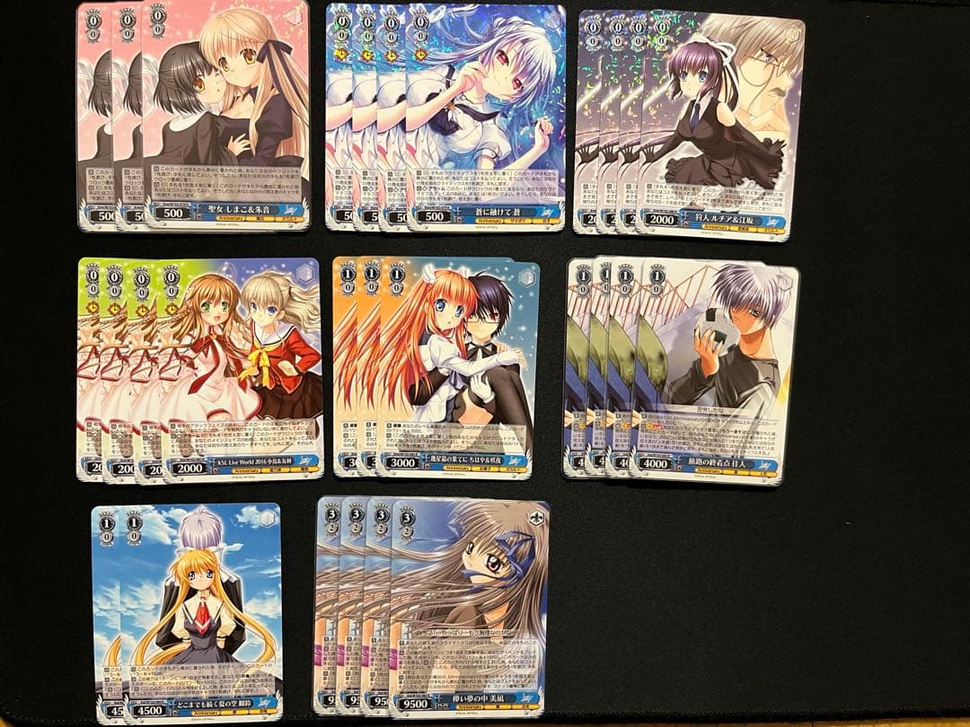 ヴァイスシュヴァルツ Key all-star セミ4コン ヴァイスシュヴァルツ