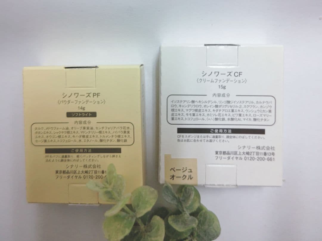 sinoise PF & CF ファンデーション セット