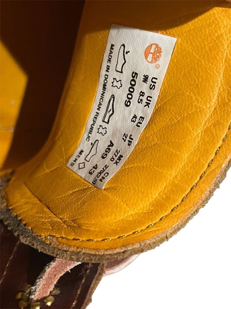 timberland 3eye ティンバーランド　スリーアイ　バーガンディ