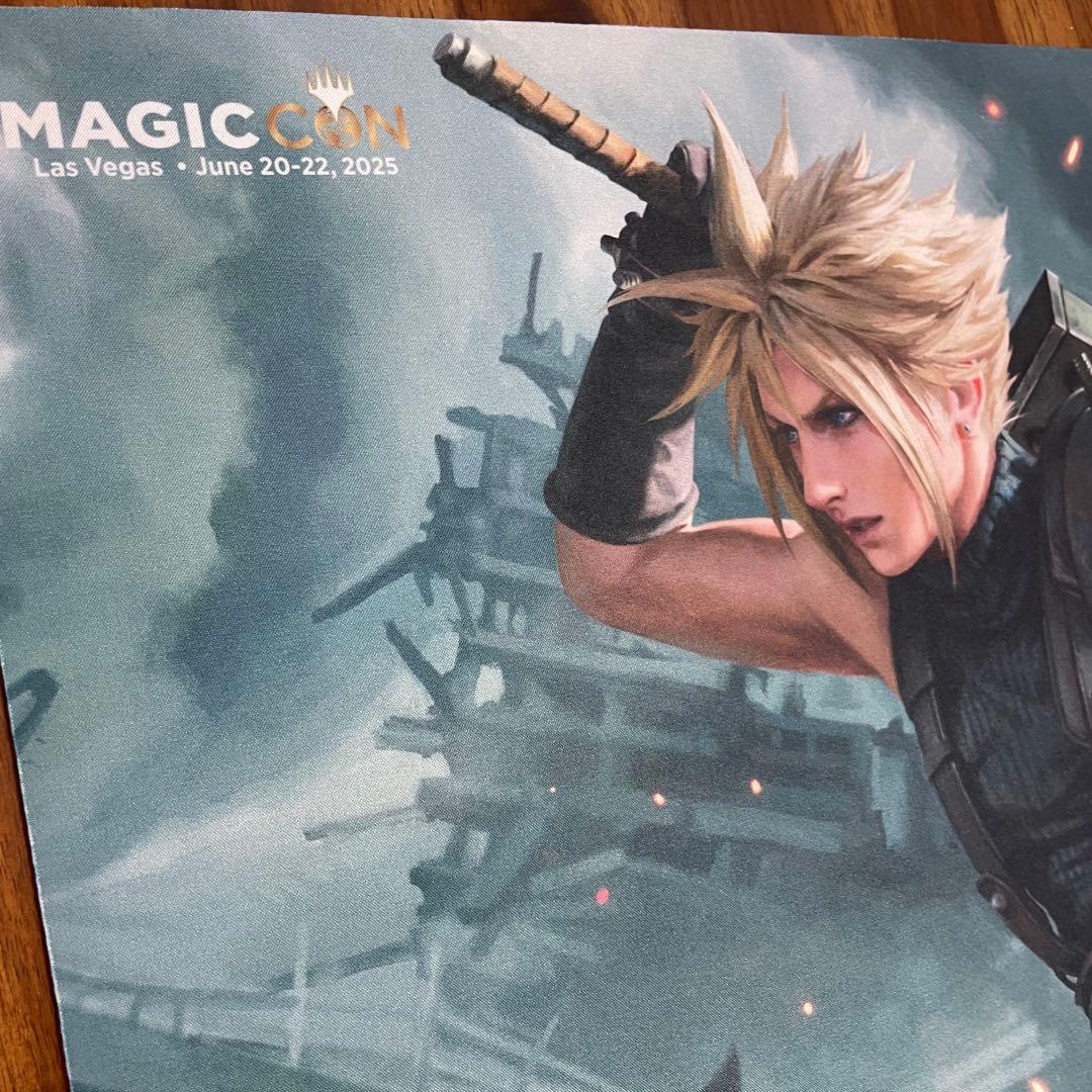 箔押しプレイマット 星の勇者、クラウドFINAL FANTASY