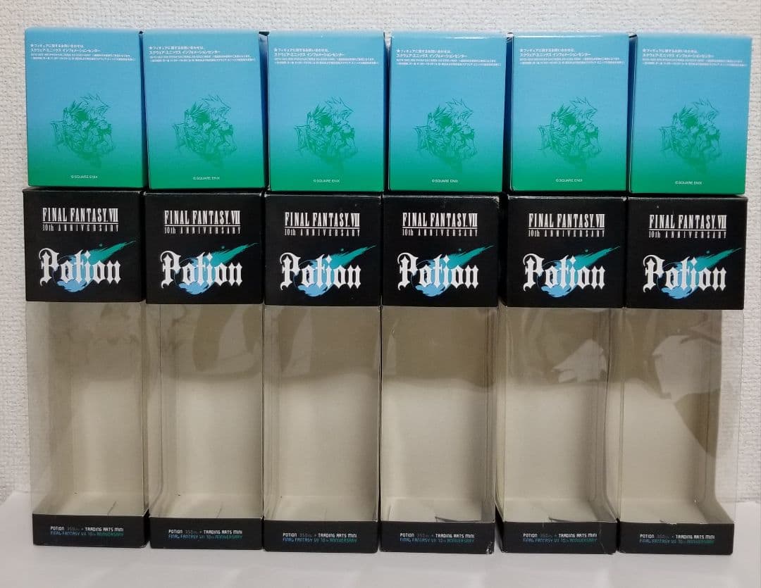 ファイナルファンタジー7 10thアニバーサリー トレーディングアーツミニ 6種