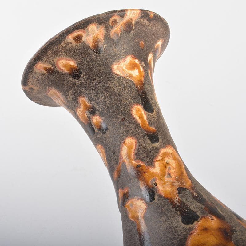 中国 玳玻釉 玉壷春瓶 花瓶 V R6424B - メルカリ