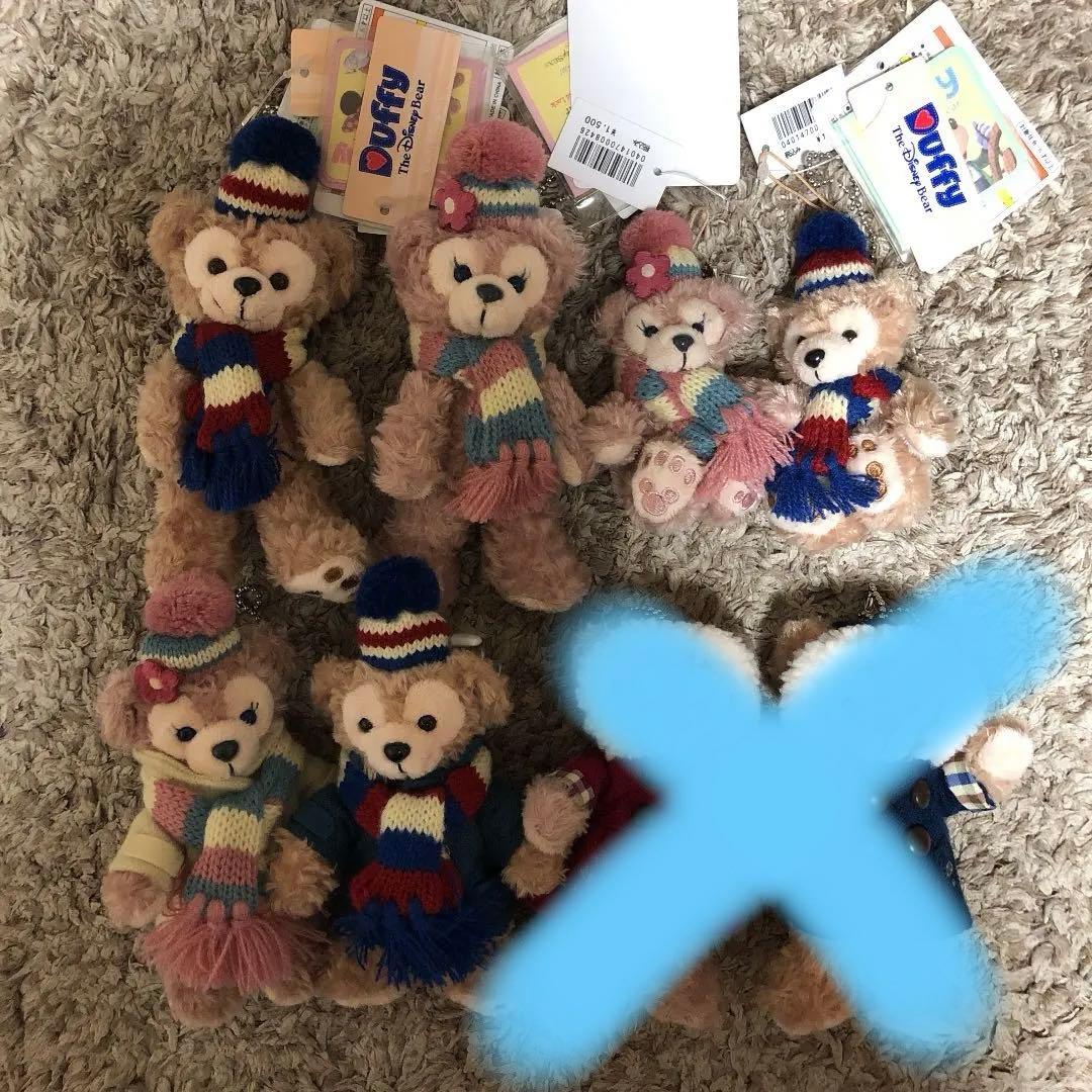 ダッフィー♡シェリーメイタグ付き、タグなし色々 ディズニー ダッフィー シェリーメイ ぬいぐるみ タグ付き マグネット