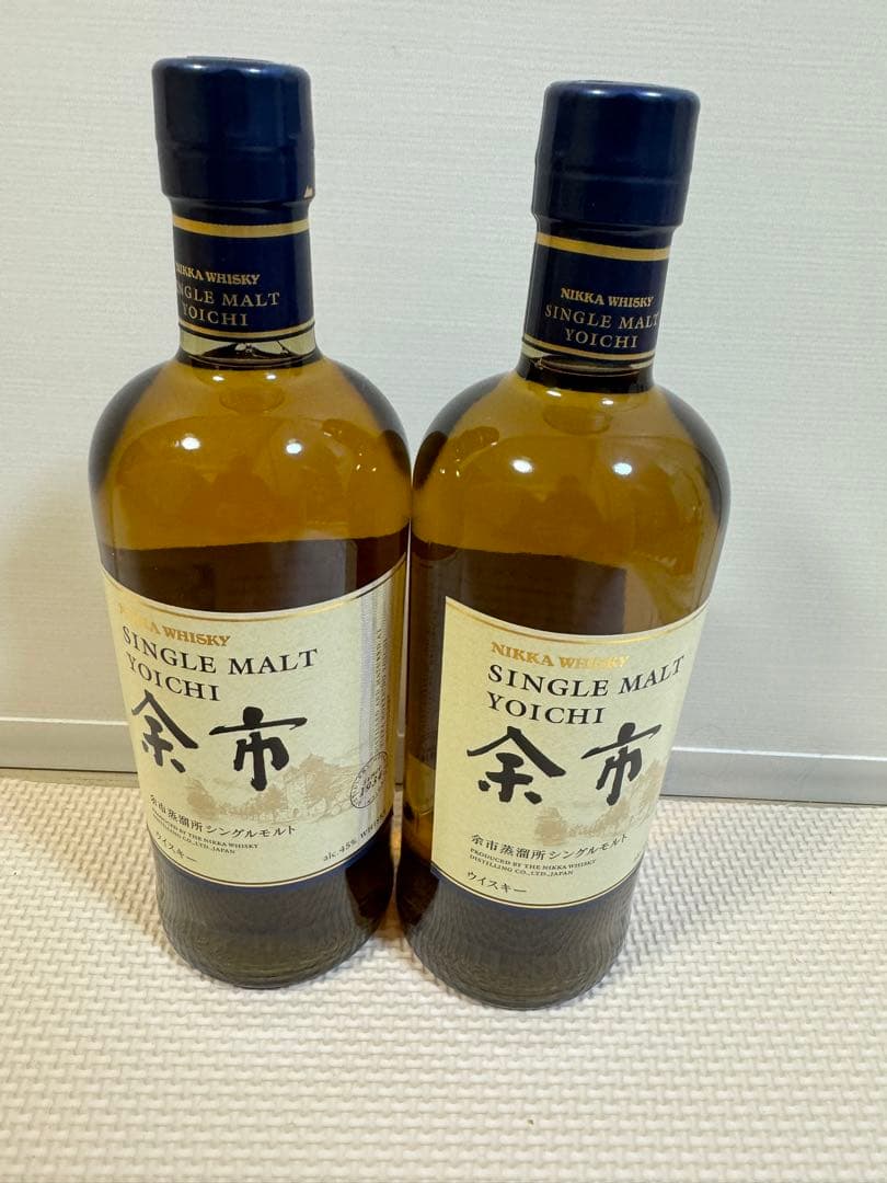 ニッカウイスキー 余市シングルモルト 2本セット