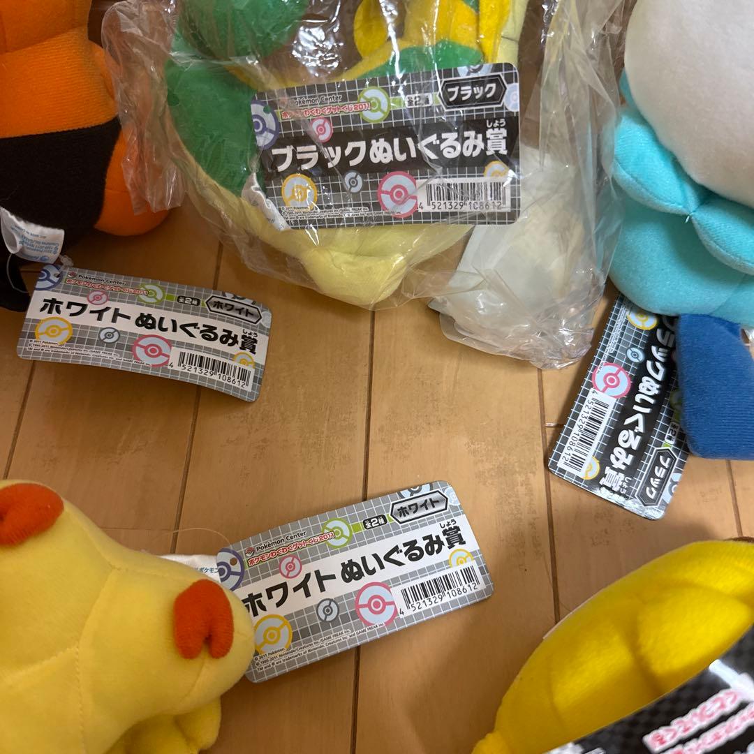 ポケモンわくわくゲットくじ2011 ぬいぐるみ賞コンプリートセット