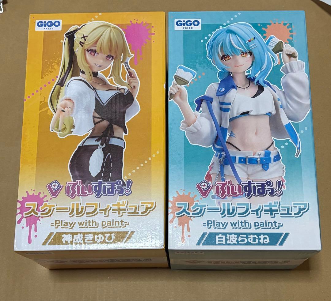 GIGO限定 ぶいすぽ スケールフィギュア 白波らむね 4体セット⭐︎ ぶいす