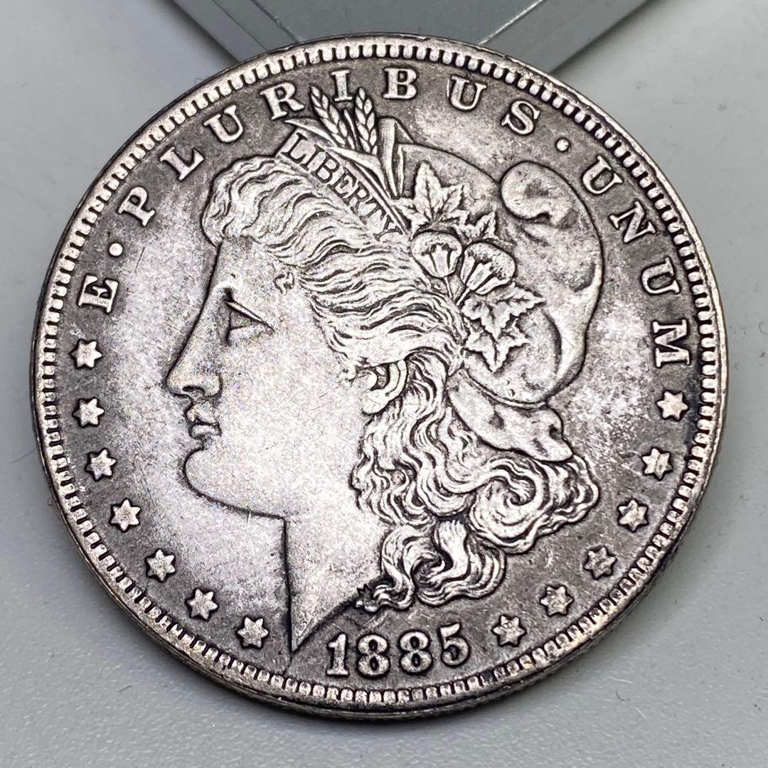 古銭 1885年 モルガンダラー 1ドル アメリカコイン - メルカリ