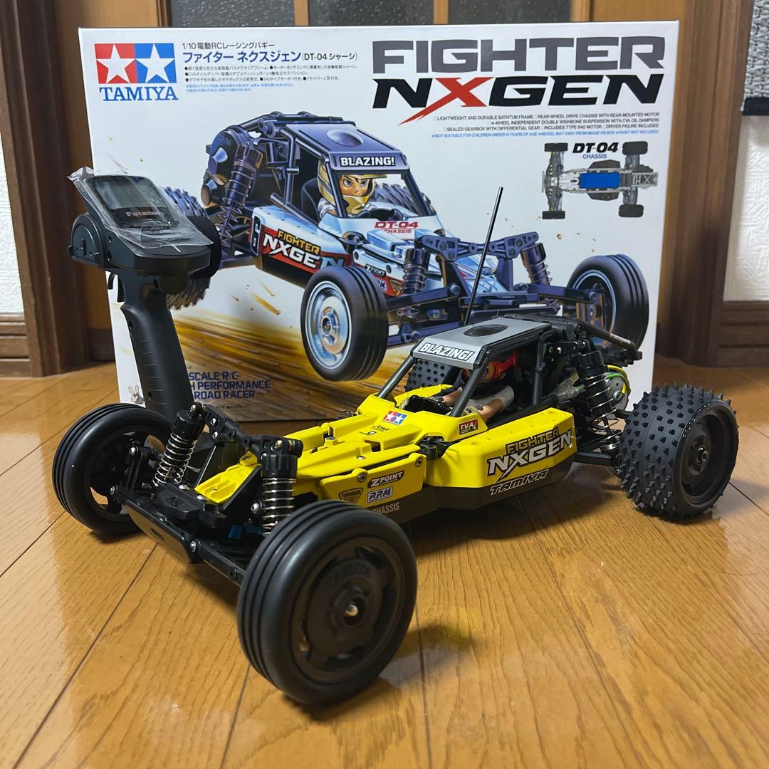 タミヤ DT-04 ファイターネクスジェン キットとDT04フルベアリング