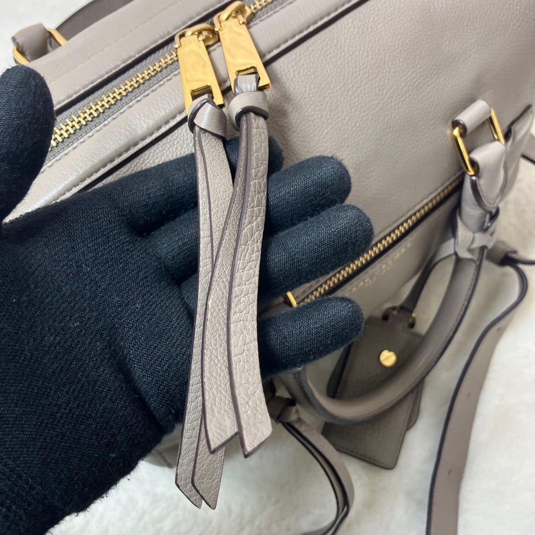 美品✨マークジェイコブス リクルートスモールバウレット 2way レザー