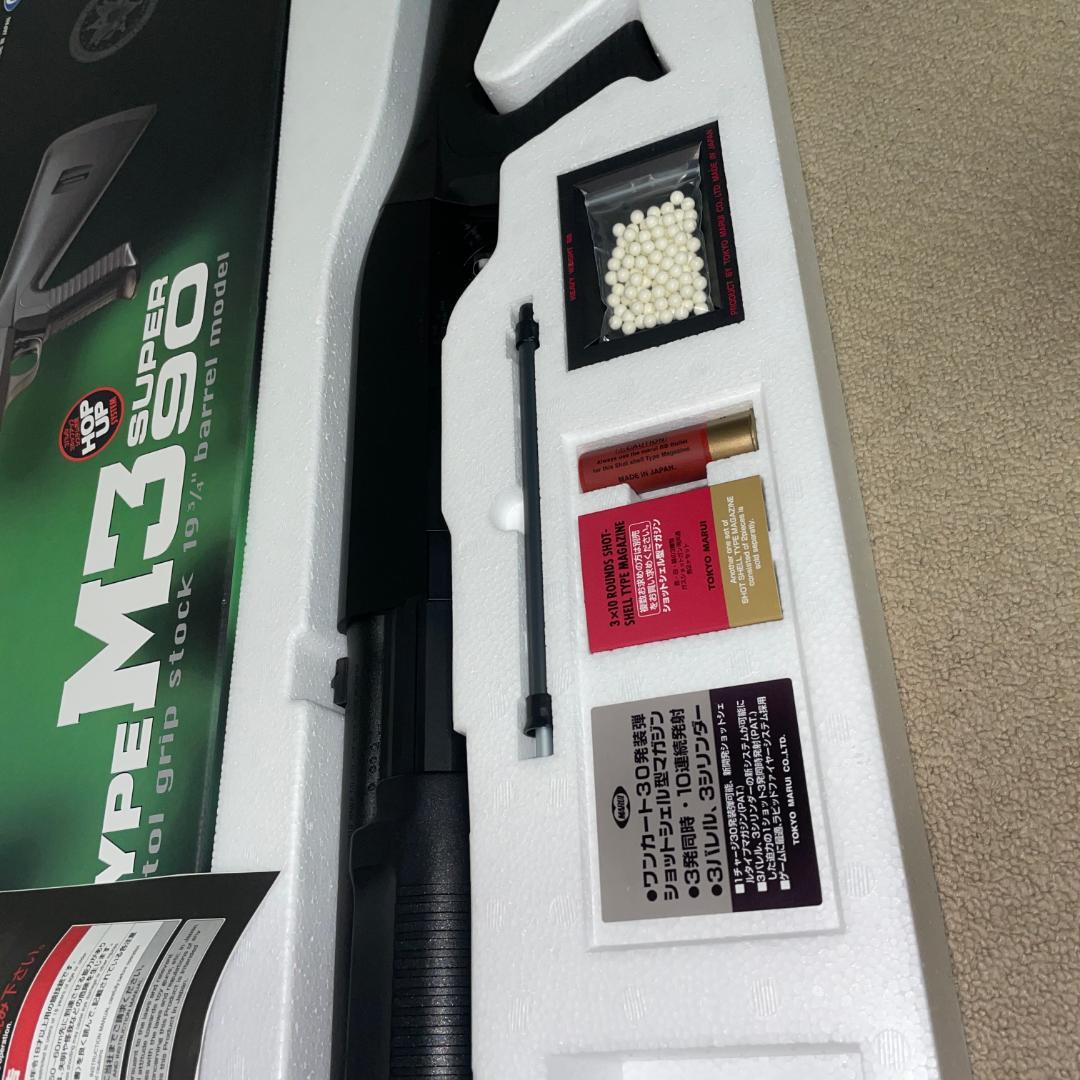 未使用品 東京マルイ No3 M3 スーパー90 18歳以上エアーショットガン