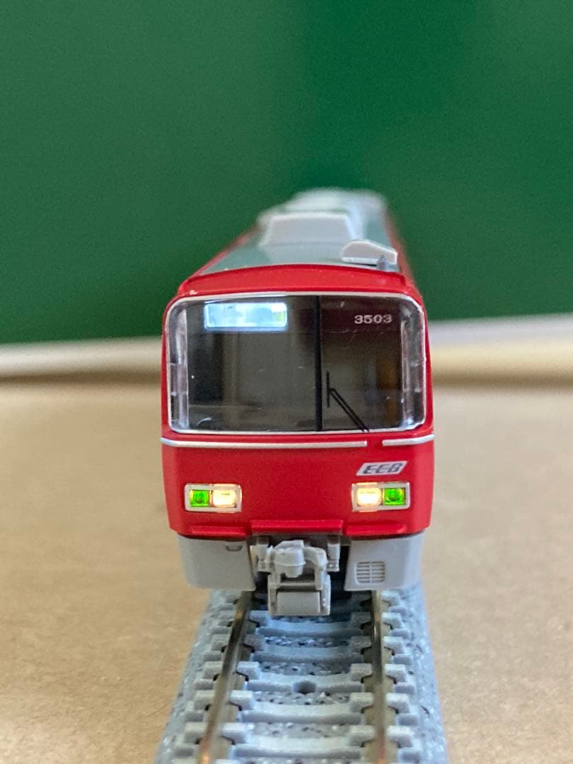 31696＞名鉄3500系（機器更新車・行先表示点灯）基本4両編成セット動力