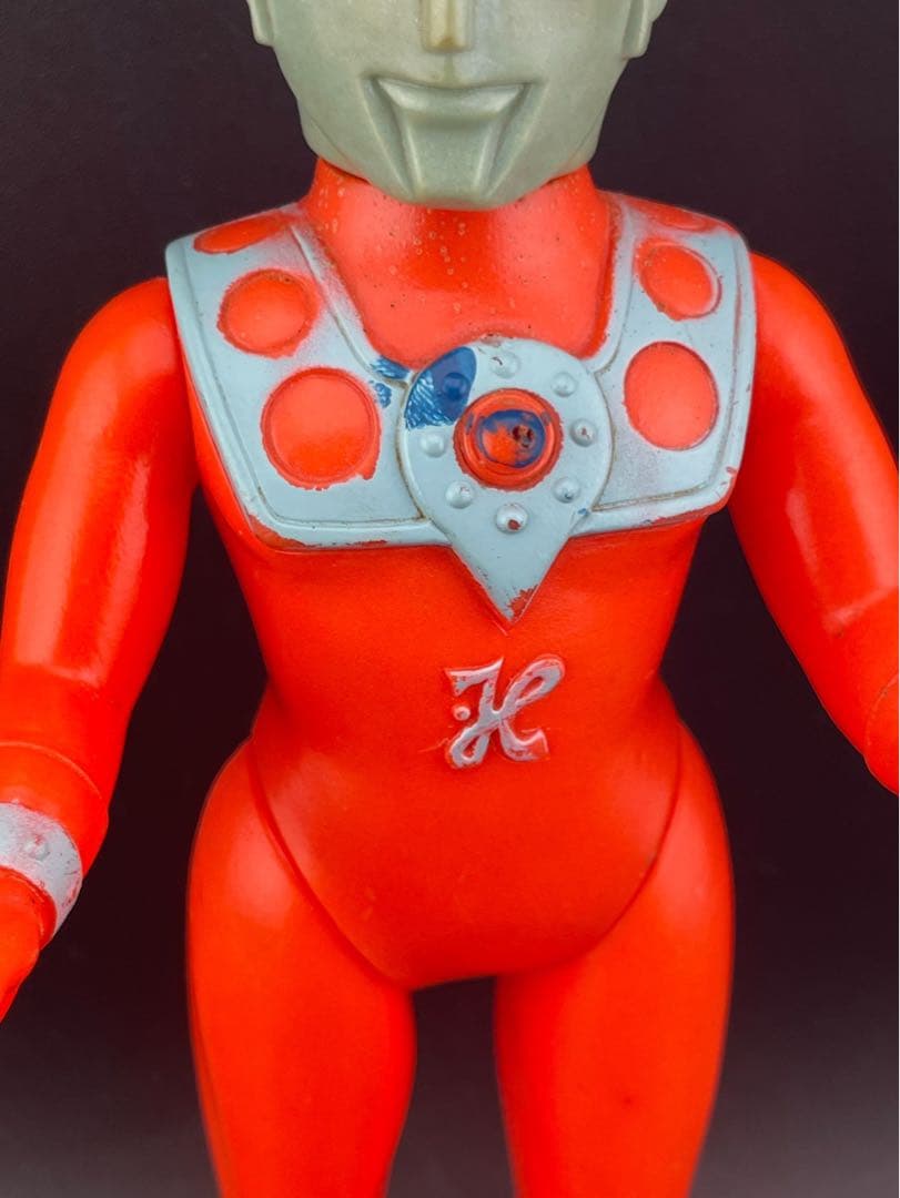 【中古品】 ウルトラマン レオ　当時品　スタンダードサイズ　18.5cm ブルマ