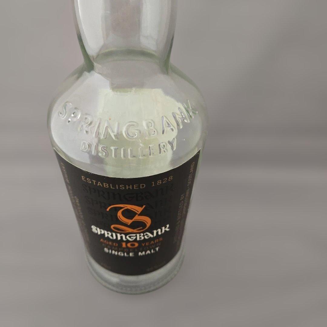 SPRINGBANK スプリングバンク10年 空瓶 - メルカリ