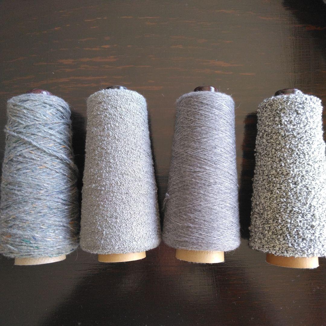 値下げ9200円→8200円　②さおり織り　さをり織り　糸　ウール　16本