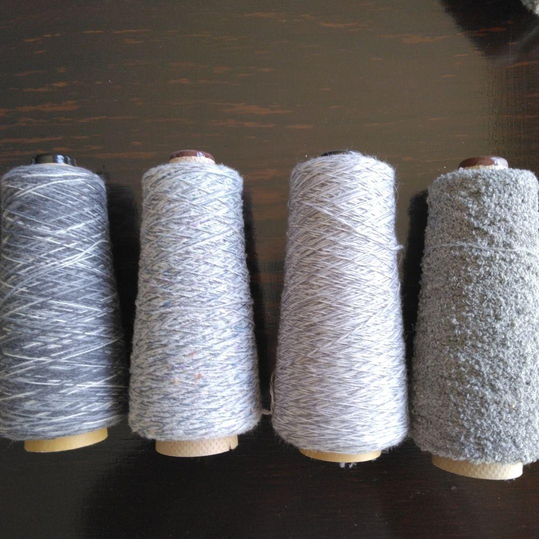 値下げ9200円→8200円　②さおり織り　さをり織り　糸　ウール　16本