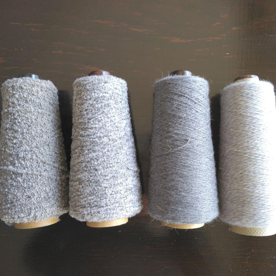 値下げ9200円→8200円　②さおり織り　さをり織り　糸　ウール　16本