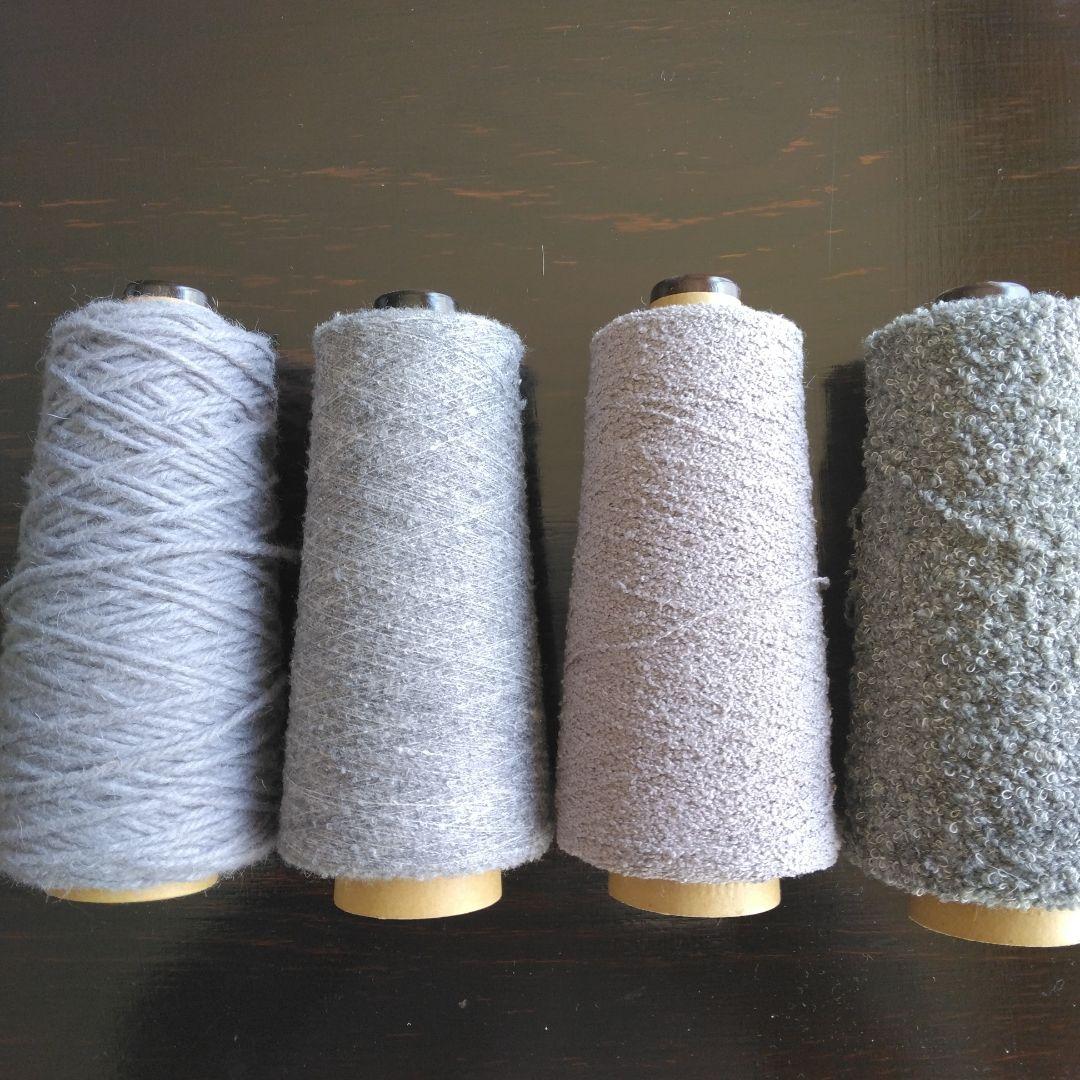 値下げ9200円→8200円　②さおり織り　さをり織り　糸　ウール　16本