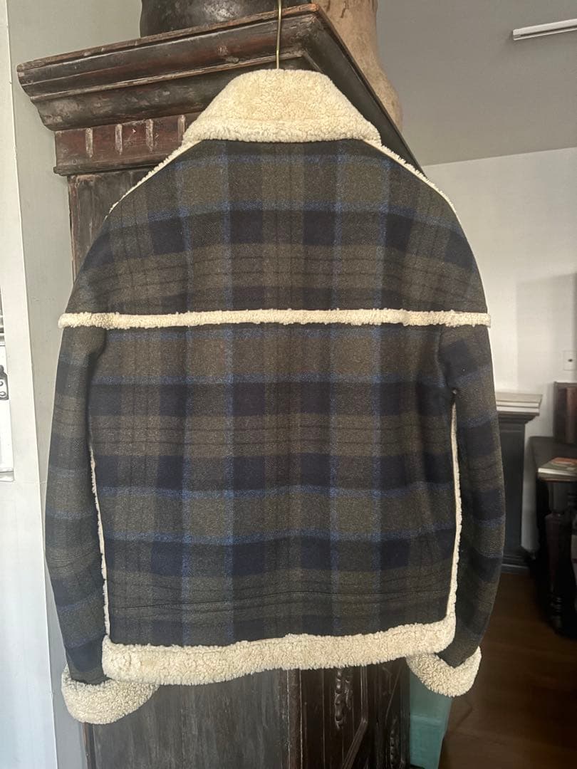 Burberry Prorsum プローサム リアルムートンジャケット 44