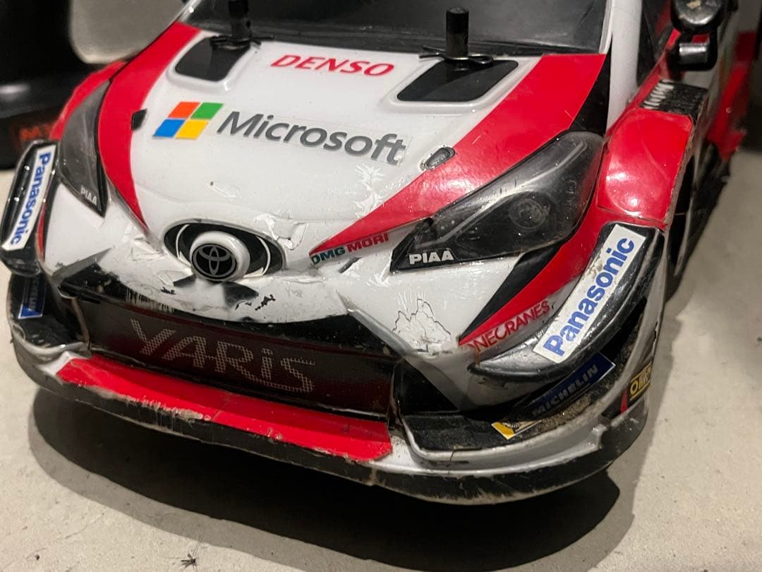 ク*ン様 タミヤ DF-03Ra ヤリス　ボディ　ラリースタートセット