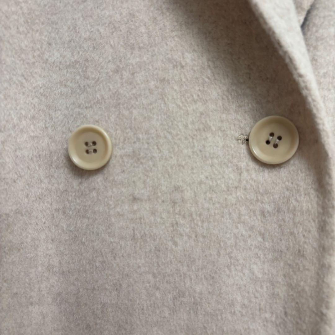 Plage】 ハミルトンダブルミディコート ベージュ38