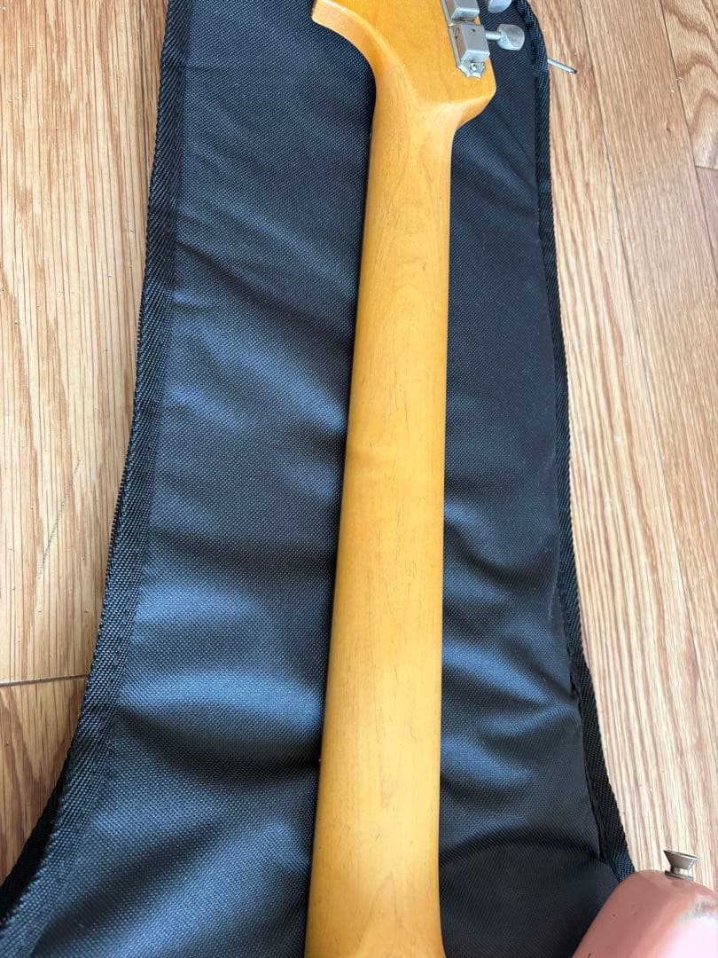 Fender Japan JG66 jaguar ピンク　ラッカー塗装　レリック