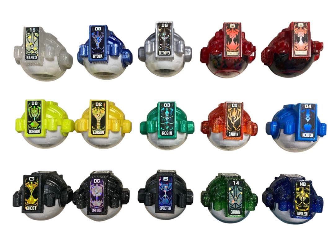 仮面ライダーゴースト　変身ベルト　アイコンまとめセット　ムゲンゴーストアイコン