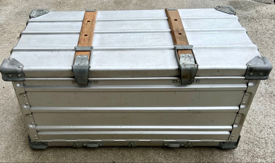 ZARGES : VINTAGE FOLDING BOX | W E L C O ZARGES アルミコンテナ