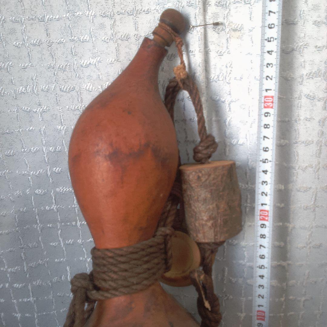 瓢箪 ひょうたん型 手書き文字付き 骨董 レトロ アンティーク - メルカリ