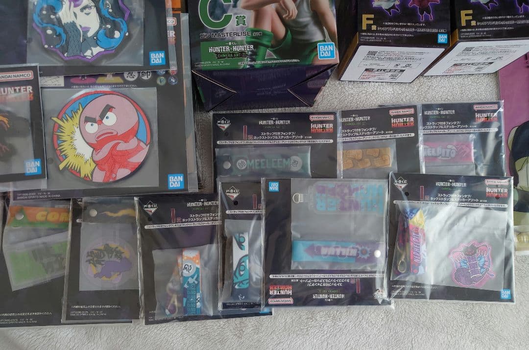 HUNTER×HUNTER 一番くじ セミコンプ、下位賞付き