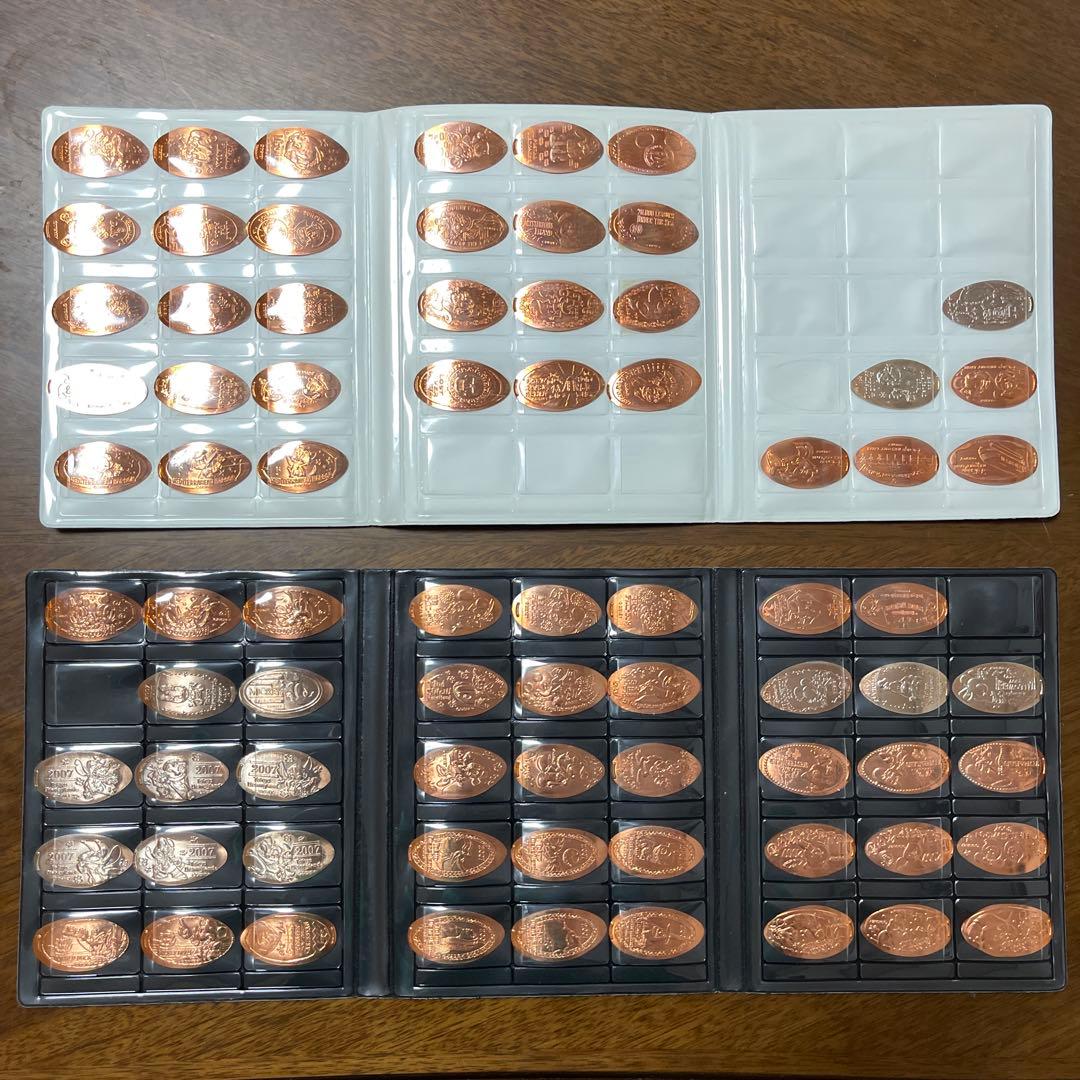 激レア　東京ディズニーリゾート2007 スーベニアメダル　銅　まとめ売り　76枚 激レア 東京ディズニーリゾート2007 スーベニアメダル 銅 まとめ売り