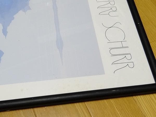 80年代 ジェリー・シュル セリグラフ シルクスクリーン アートポスター