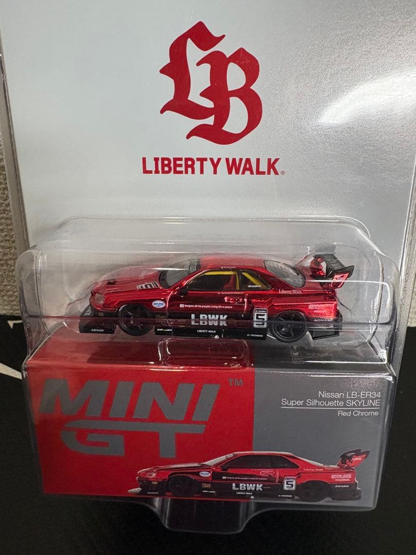 ミニカー MINI GT LB-ER34 BRAZIL CONVENTION