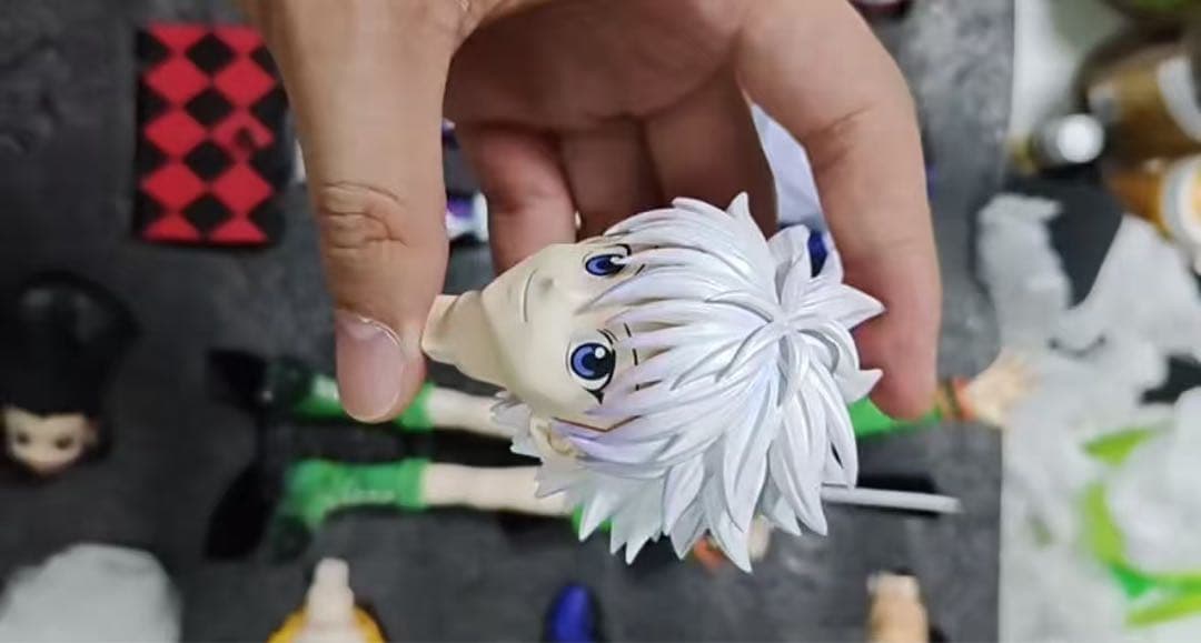 hunter×hunterキルア＝ゾルディック ガレージキット ガレキスタチュー