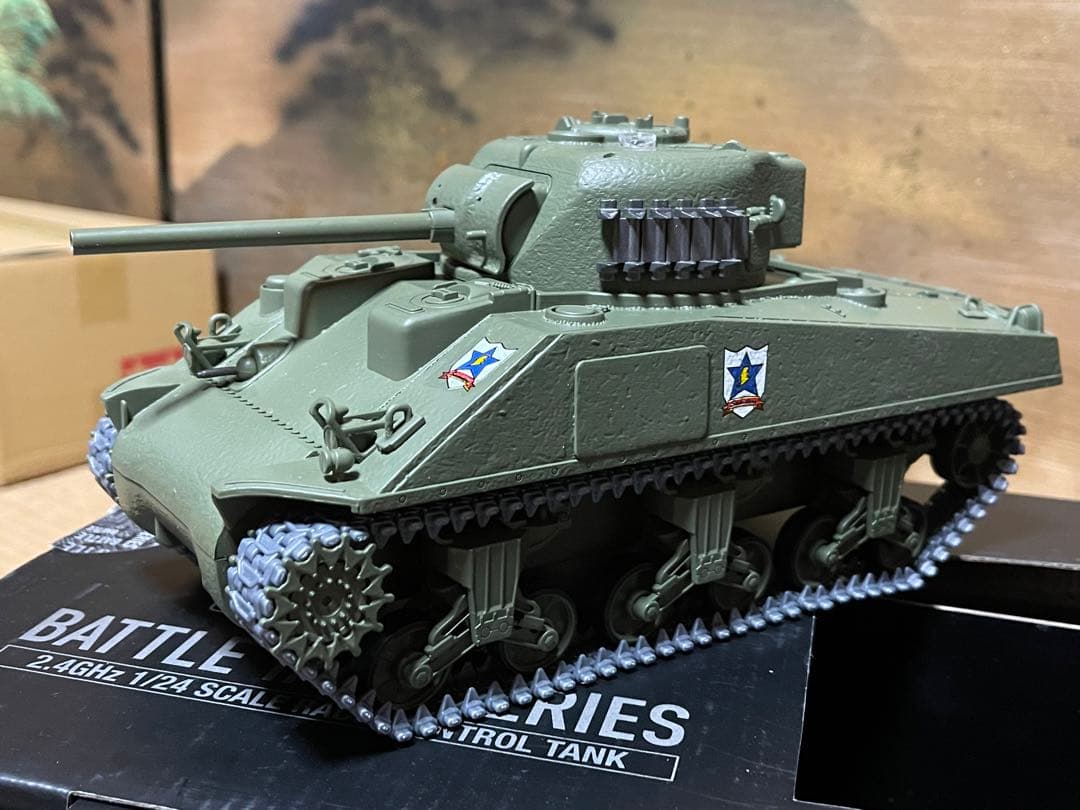 【稀少品】M4シャーマン　ラジコン　ガルパン サンダース大附属高校 稀少品】M4シャーマン ラジコン ガルパン サンダース大附属高校 稀少品