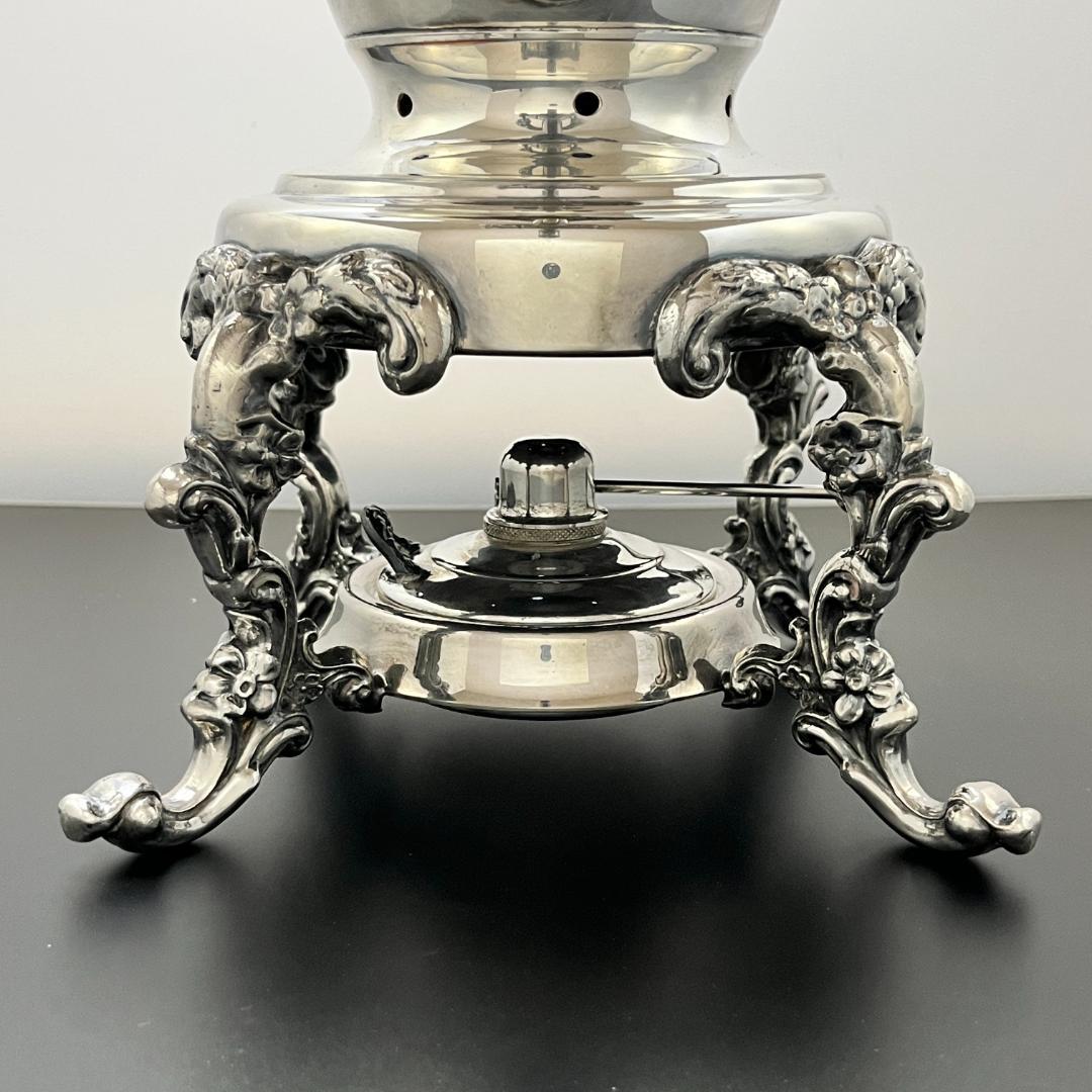 Sheridan】 ビクトリアンのサモワール 【シルバープレート】 大型