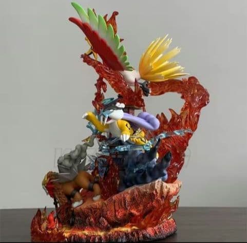 ポケモン　ホウオウ　エンテイ　スイクン　ライコウ　フィギュア