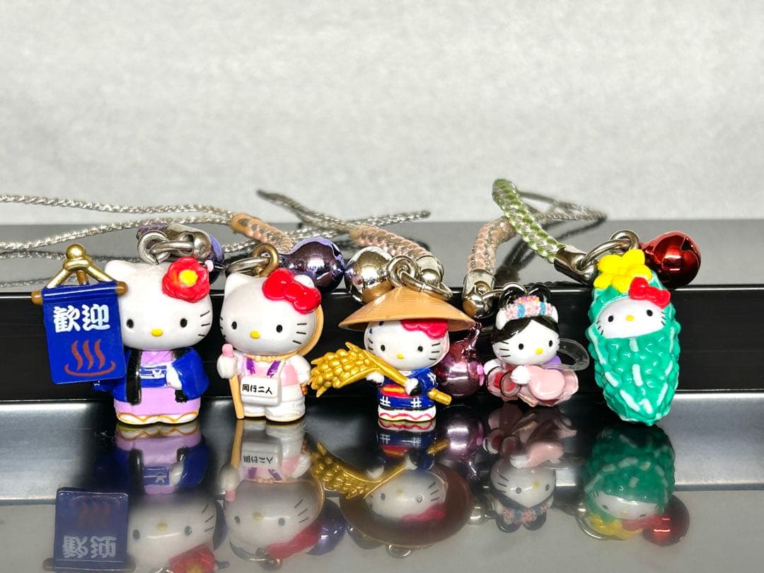 ハローキティ ご当地キティ　根付け　ストラップ　まとめ売り　限定　廃盤品　北海道