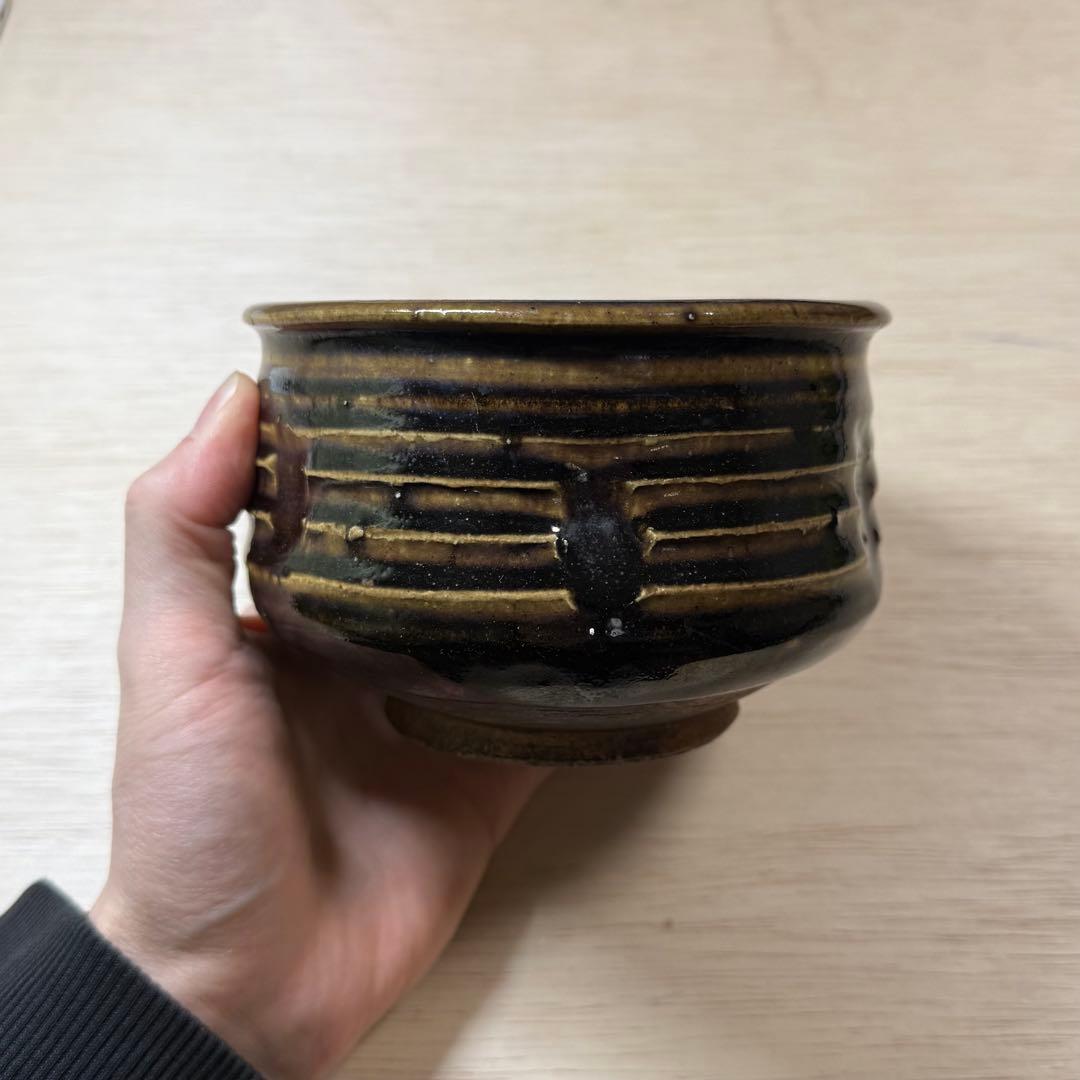 中国天目茶碗 三聖堂専用 天目茶碗 禾目 建盞 茶道具 MT--7 天目茶碗