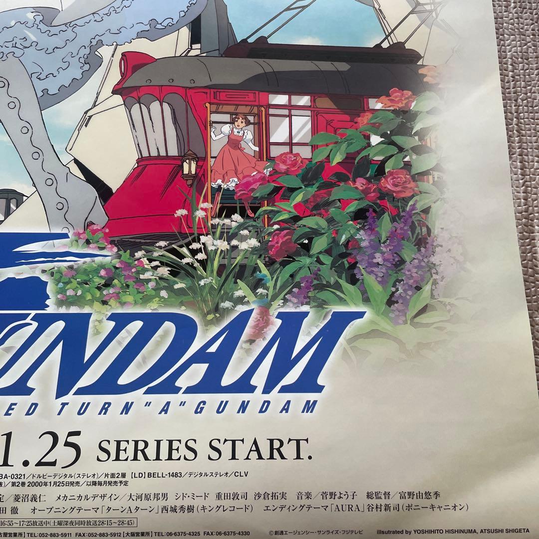 ターンエーガンダム 両面 販促用 B2ポスター