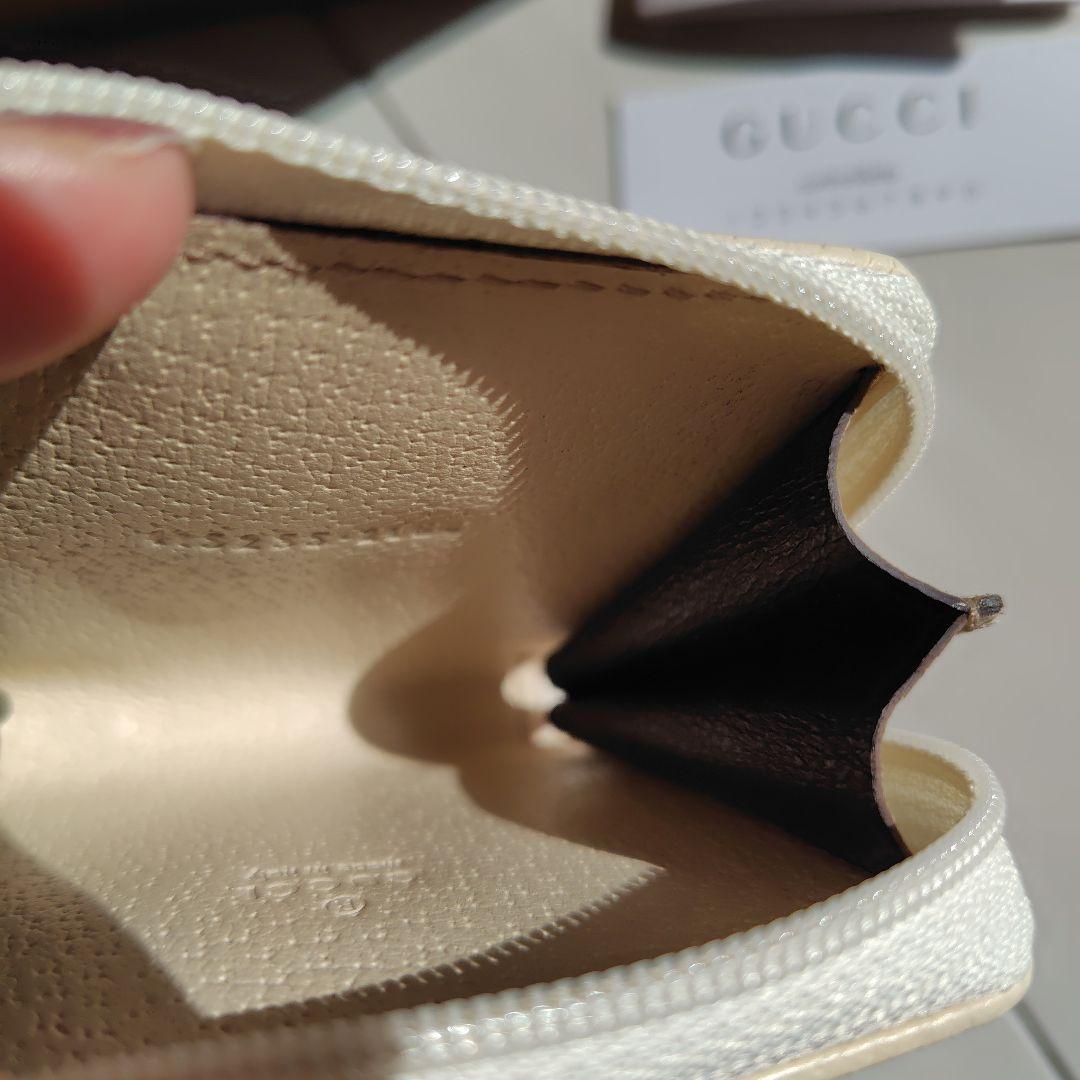 GUCCI ケース ベージュ キャンバス