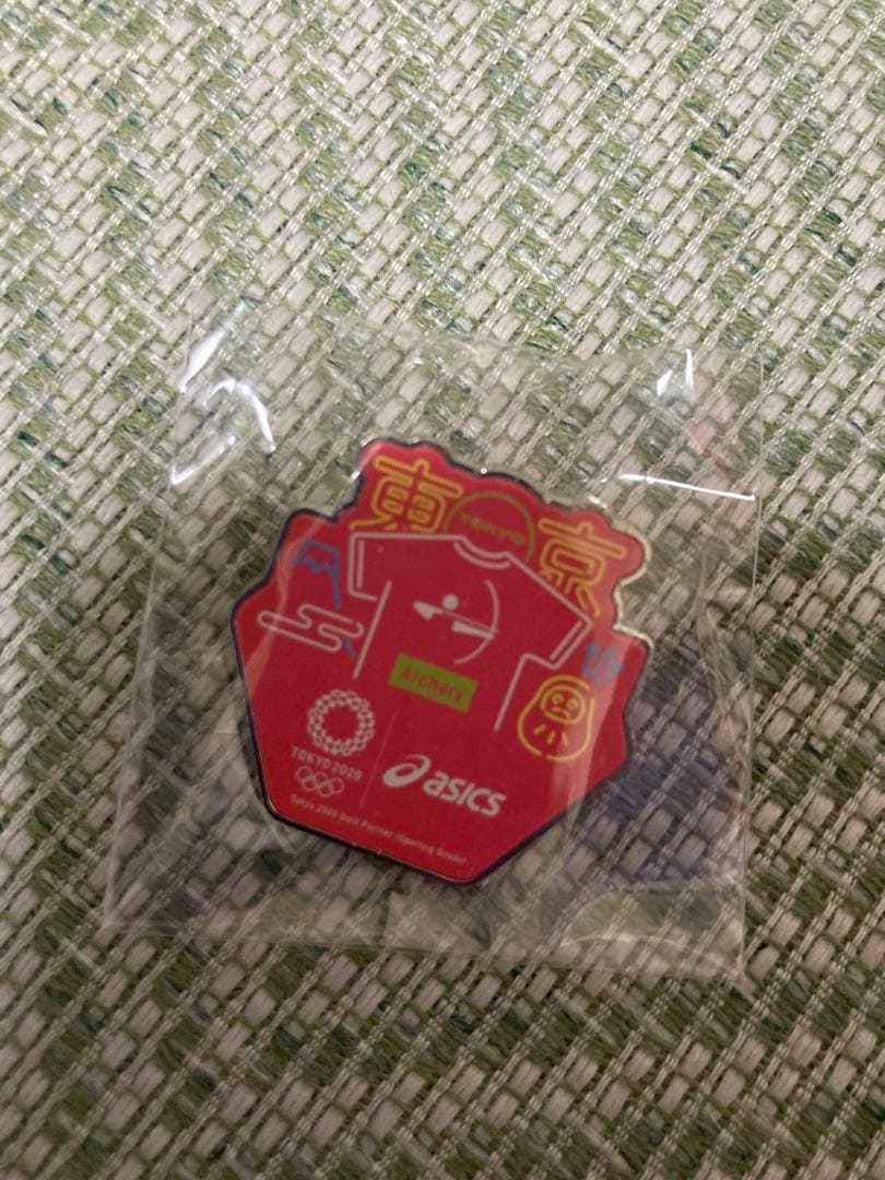 希少！東京2020オリンピック アシックス ピンバッジ 7点セットTシャツ付き