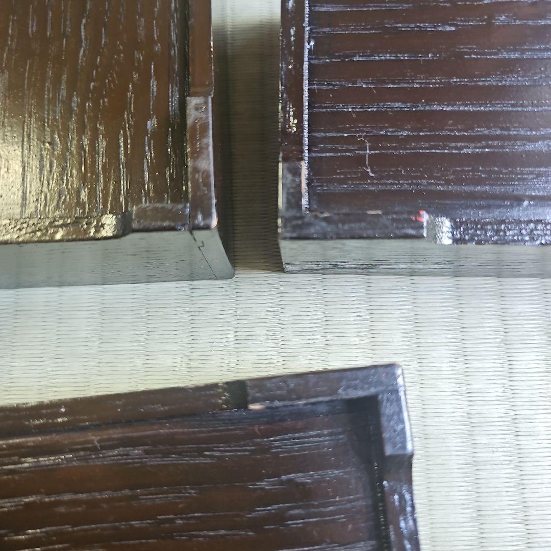 明治ロマン/1870年物/当時物】戦前物 漆塗り弁当箱 漆器 膳の