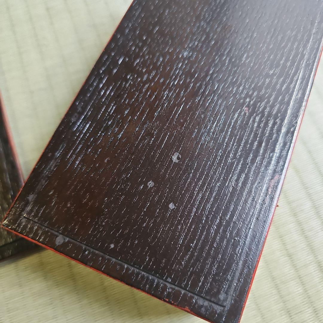 明治ロマン/1870年物/当時物】戦前物 漆塗り弁当箱 漆器 膳の